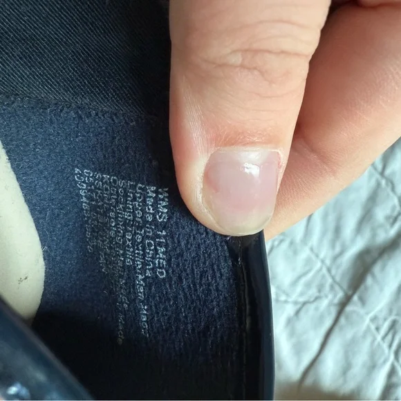 Solesenseability Women’s Wicker and Navy Toe Buckle Style Ballet Flats - Picture 8 of 8